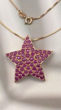 Set Kette Stern Anhängen
