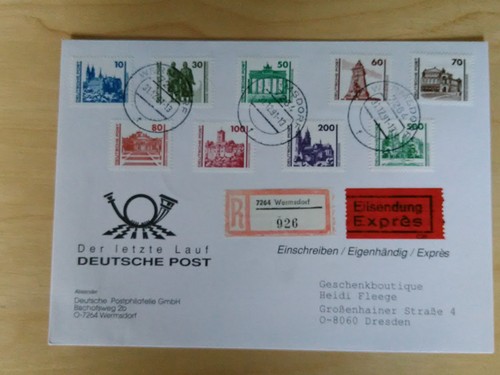 Ddr fdc letzter - ;, r
