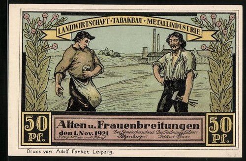 Notgeld alten und - notgeld,