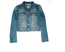 ESPRIT Damen kurz Jeans Jacke Jeansjacke Kurzjacke Bolero stretch Gr. S Blau NEU