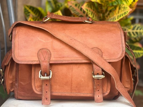 Leder unisex vintage - 13,