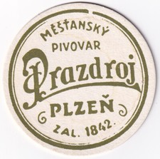 Bierdeckel PILSNER URQUELL Pivovar Prazdroj
