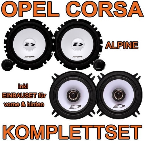Opel corsa alpine - b, c