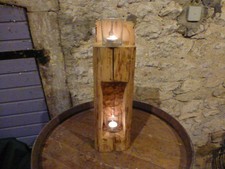 Windlicht Unikat aus altem