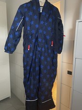Racoon Schneeanzug Jungen, Gr. 128 Dunkelblau mit blauen Sternen
