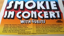Konzertplakat Tourplakat Smokie 1977