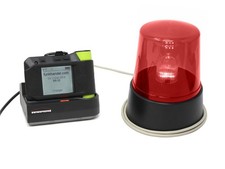 SIGNALLAMPE RUNDUMLEUCHTE FÜR SWISSPHONE FUNKMELDER S.QUAD | X15 | X35 | ROT