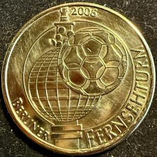 BRONZE-PP-MEDAILLE 35mm ,, Berliner FERNSEHTURM ,,