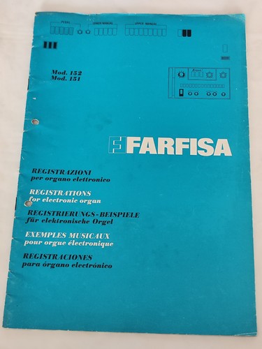 Aus einer auflösung farfisa - aus, auflösung: