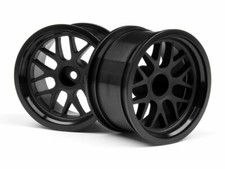 HPI BBS Speichen Felge schwarz 48X31 mm 9mm Offset 2St 109156 NEU RS4 Porsche