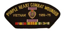 PURPLE HEART COMBAT WOUNDED