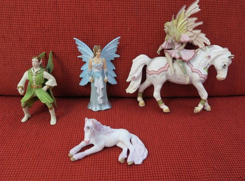 Schleich elfen pferde - 5x,