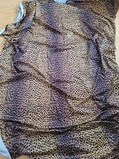 1,50x2,80m Fellimitat Tierfell Stoffe Karnevalsstoffe Animalprint Giraffe Baby