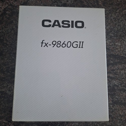 New casio 9860gii - new, usb