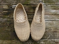 Strohschuhe Hexenschuhe Fasnet Fasching Karneval ca. 41 / 42 innen 27 cm Haus