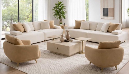 Set sitzer sofa stil - 3-sitzer-sofa, modern