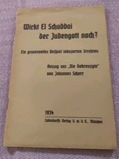 470 Wirkt El Schaddai der Judengott noch? Johannes Scherr Ludendorff s 1934