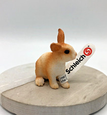 Schleich® Farm World 17066 Kaninchen | Braun Weiß Bauernhof | Figur Sammler