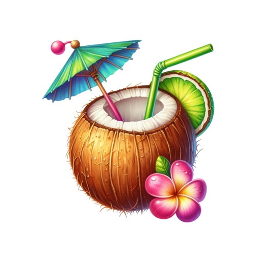 Tropischer autoaufkleber luau - tropischer,