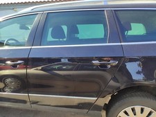 VW Passat 3C original Tür links hinten LC9X Kombi Gebrauchsspuren