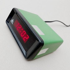 Digital Wecker Uhr Tischuhr Meister Anker 70er Jahre