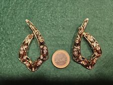 Pierre Lang Große  Ohrringe Ohrhänger 6,5 cm  goldfarben Gold TOP