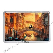Souvenir Foto Magnet - Venedig Dreams -  Fotomagnet  5mm Acryl  N1 Neu