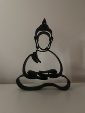 Buddha LineArt Deko Gedruckt