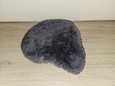 Gepolsteter, warmer Fell Fahrradsattelüberzug mit Schutzhülle (Wie Neu)