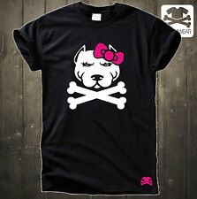 PITTY BONEZ SHIRT | PIT BULL CROSS BONES PITBULL DIGGIWEAR T SHIRT | S-5XL