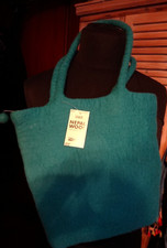 Unikat Nepal Wolle türkis