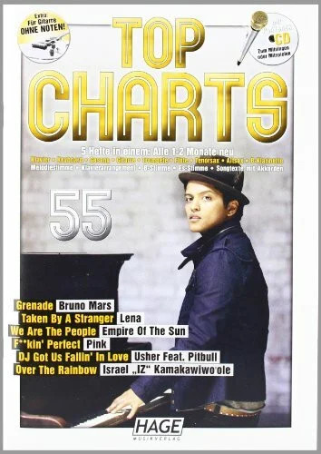 Top charts audio cd buch - m.,