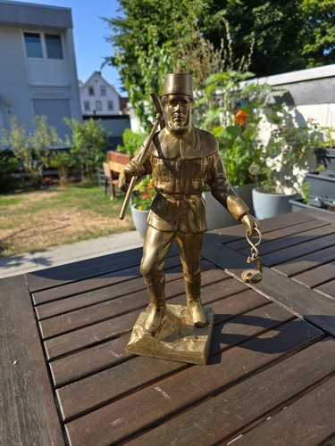 Bergmann figur bergbau - figur, messing