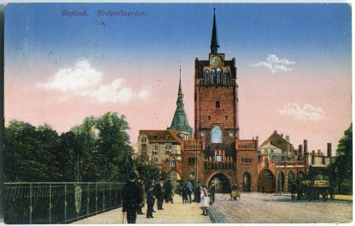 Rostock kröpeliner tor - ak,