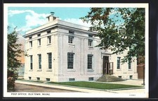 Ansichtskarte Old Town, ME, Post Office 