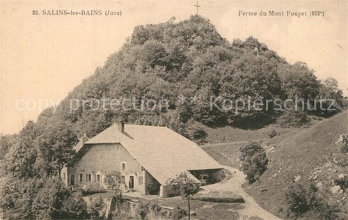 Salins les bains - ferme, mont