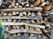 1 Ster Brennholz Hartholz – Esche | Eiche | Buche - 1,00 m Scheite