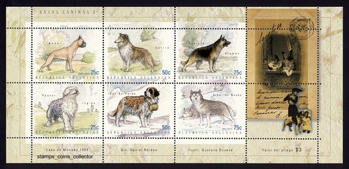 Argentinien 2489 hunde - argentinien, 2489-94