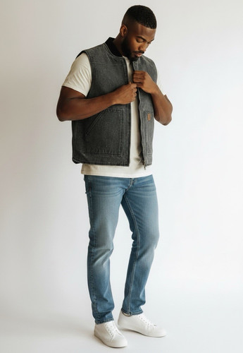 Carhartt herren denim weste - carhartt,