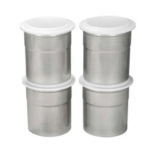 Pacojet 4er-Set Chromstahl