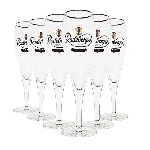 Radeberger bierglas tulpe - 6x,
