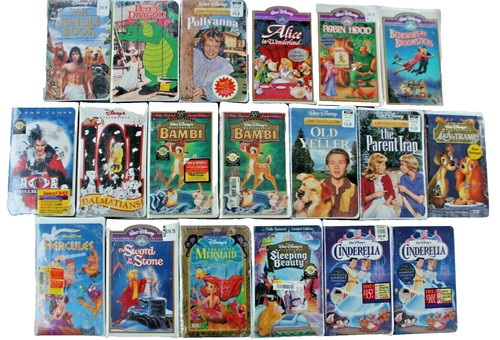 Original walt disney vhs - disney,