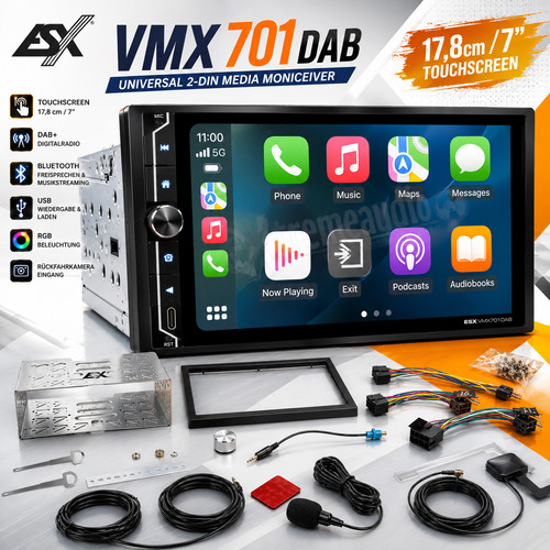 Esx vmx701dab universal din - vmx701dab,
