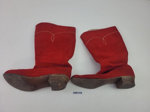 Paar stiefel leder - leder, vintage