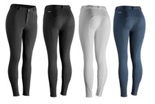 Weiche baumwoll reithose mit - baumwoll,