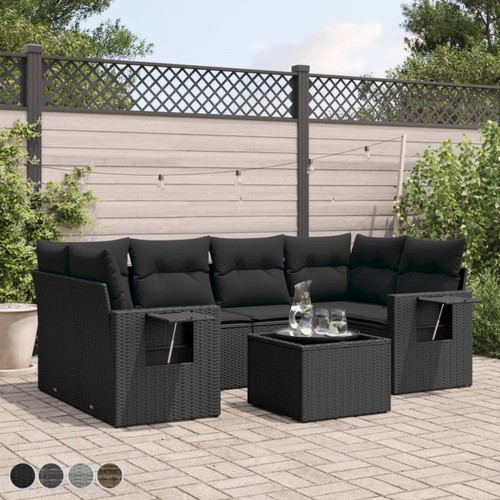 Tlg garten sofagarnitur mit - 7-tlg., garten-sofagarnitur