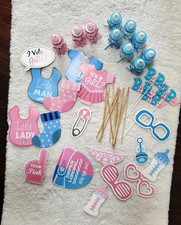 Umfangreiches Baby-Shower & Gender-Reveal Deko-Set