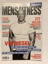 MEN’S FITNESS VIN DIESEL Zeitschrift Kraftsport Bodybuilding Workout