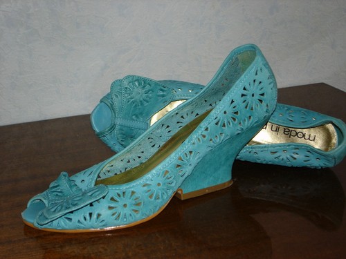 Modainpelle schuhe türkis - schuhe,