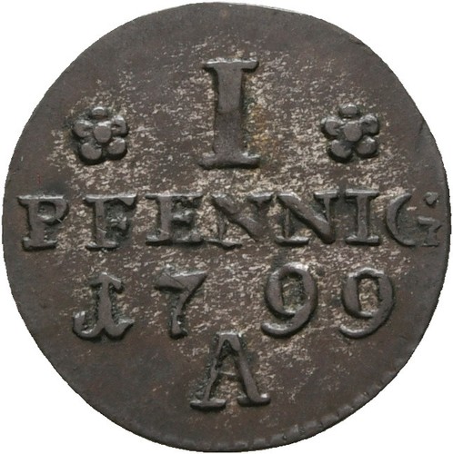 Brandenburg preußen pfennig - brandenburg,